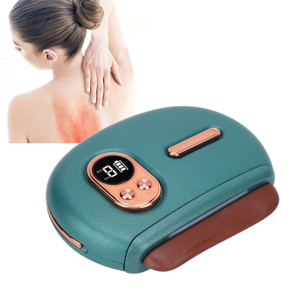 Electric Gua Sha Massager With Heating And Vibration Features