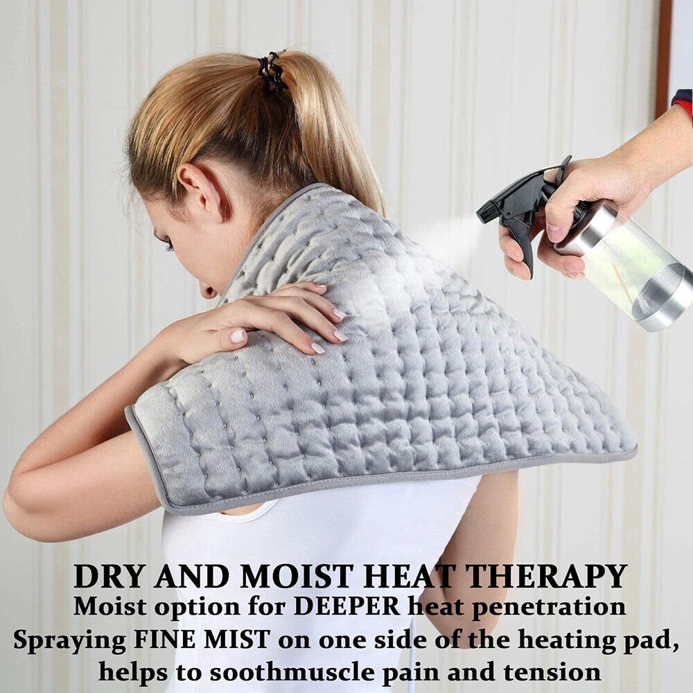 Electric Heating Pad for Effective Back Pain and Cramps Relief