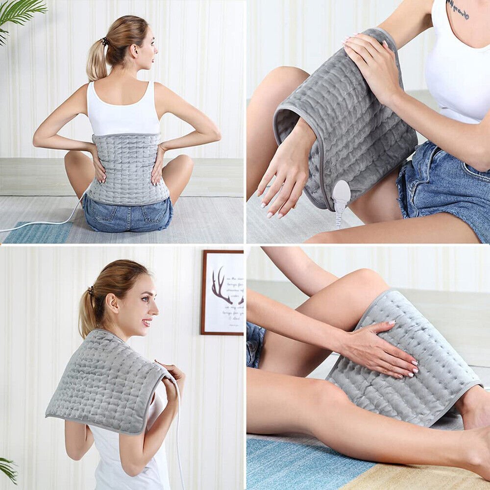 Electric Heating Pad for Effective Back Pain and Cramps Relief