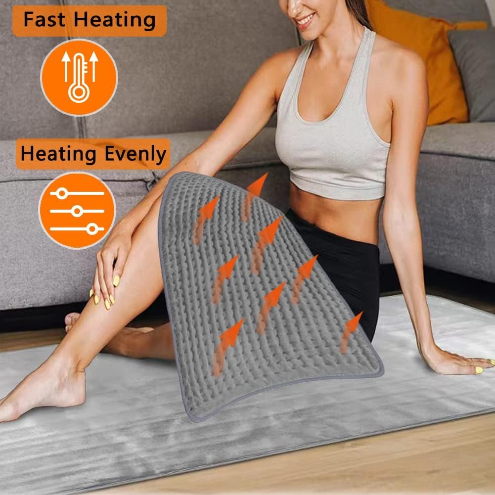 Electric Heating Pad for Effective Back Pain and Cramps Relief