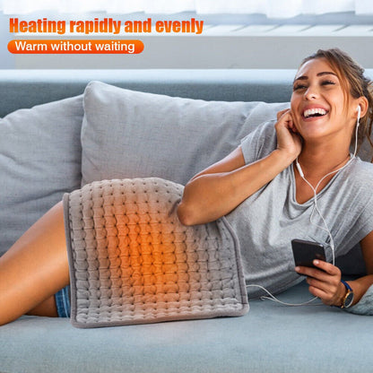 Electric Heating Pad for Effective Back Pain and Cramps Relief