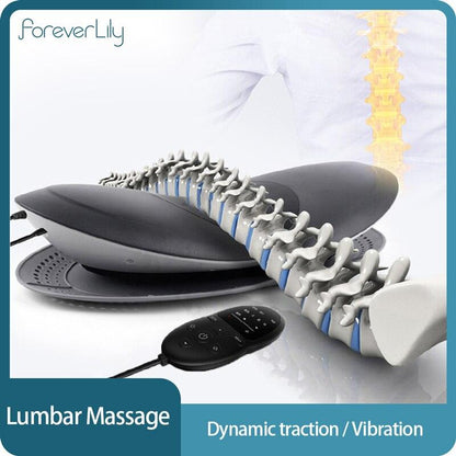 Electric Lumbar Traction System for Back Pain Relief