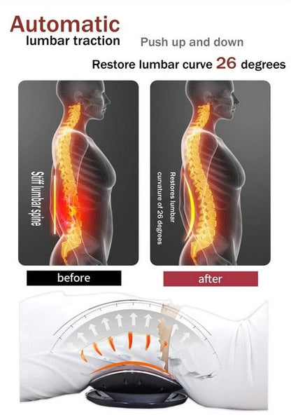 Electric Lumbar Traction System for Back Pain Relief