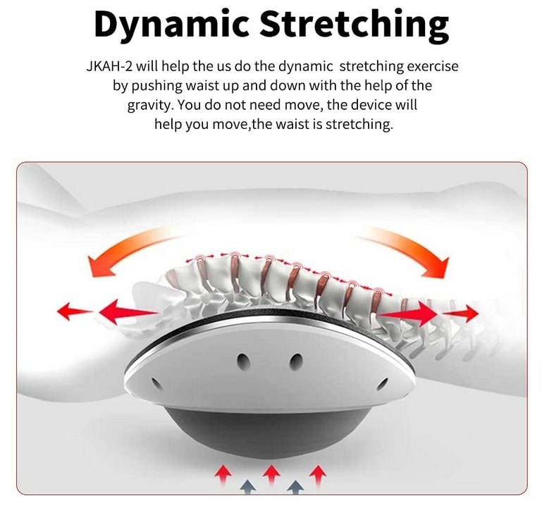 Electric Lumbar Traction System for Back Pain Relief