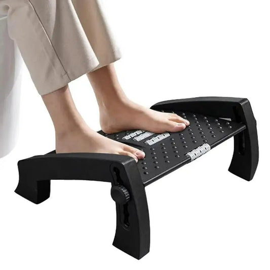 Ergonomic Adjustable Footrest for Comfortable Under-Desk Support