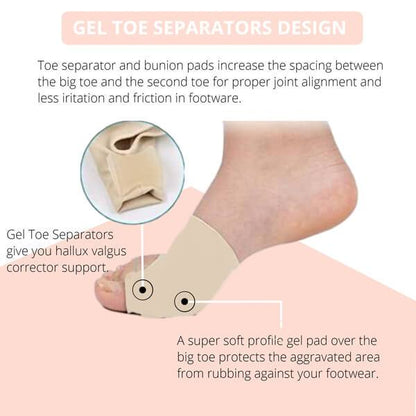 Orthopedic Bunion Corrector for Comfortable Toe Alignment