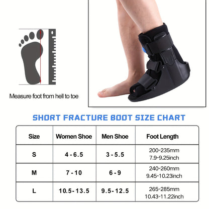 Adjustable Air Cushion Fracture Walking Boot for Comfort and Support