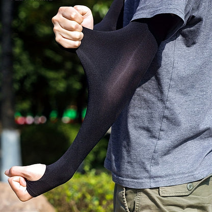 Ice Silk Arm Sleeves For UV Protection And Comfort