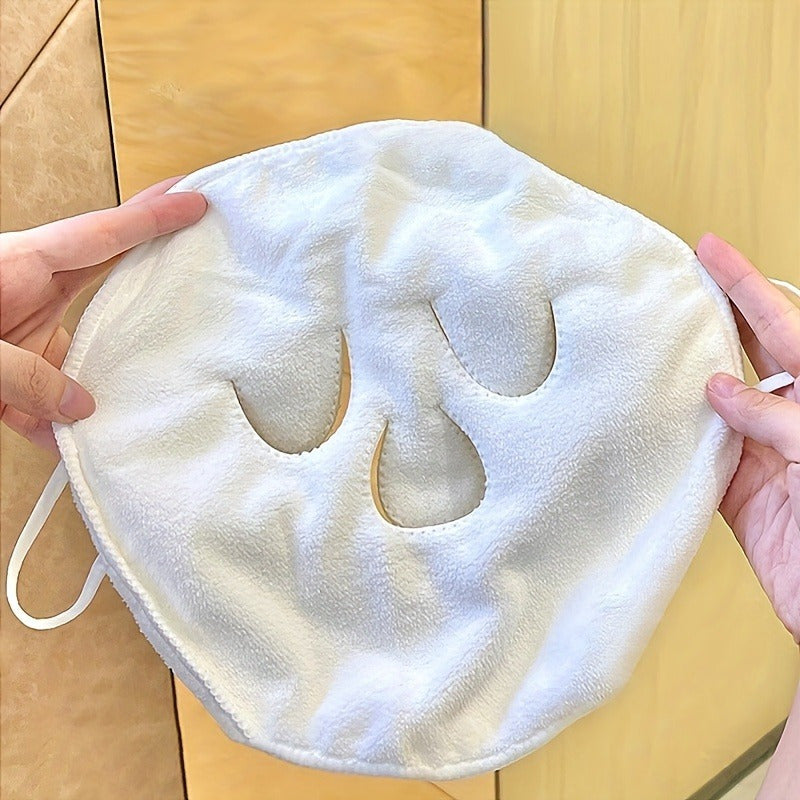 Luxury Reusable Hot and Cold Facial Mask Towel for Skin Care