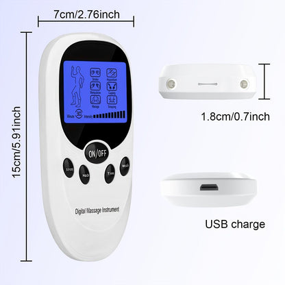 Dual Channel Muscle Therapy Massager for Pain Relief and Recovery