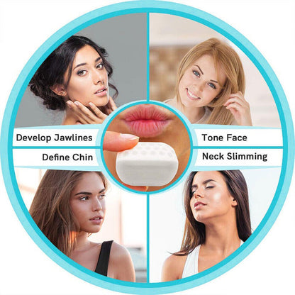 Facial Jaw Exerciser Ball For Toning Jawline And Neck Muscles