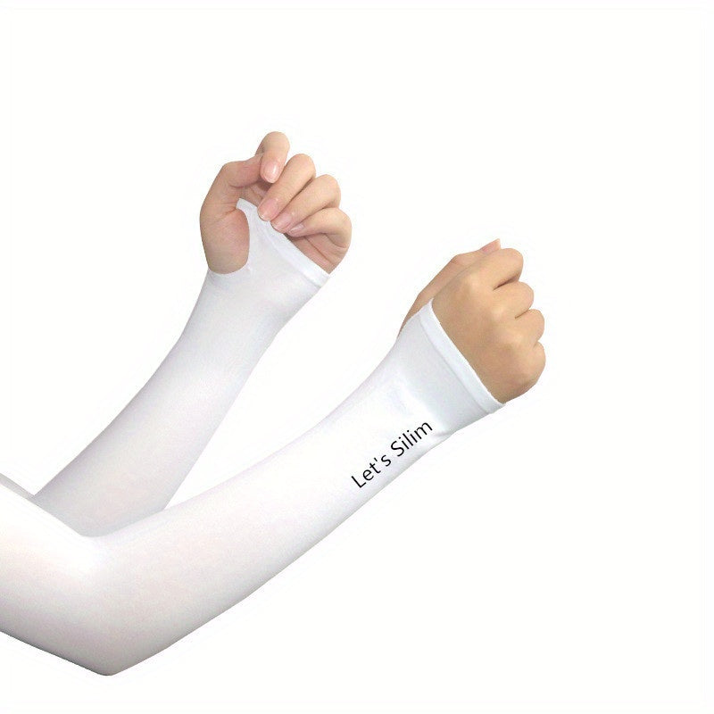 Ice Silk Arm Sleeves For UV Protection And Comfort