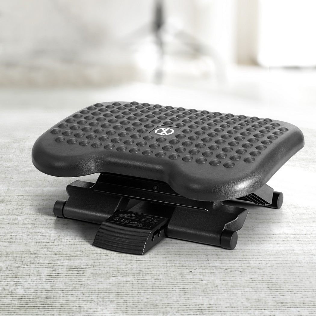 Adjustable Foot Rest With Acupressure For Enhanced Comfort