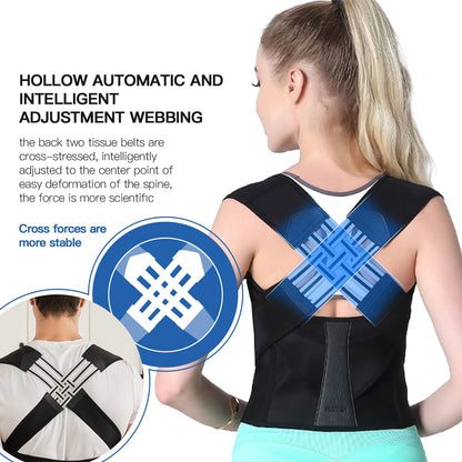 Posture Corrector Vest - Adjustable Spine and Clavicle Support