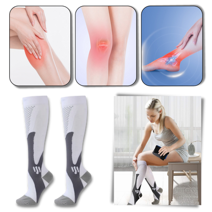 Comfortable Compression Socks for Improved Circulation and Style