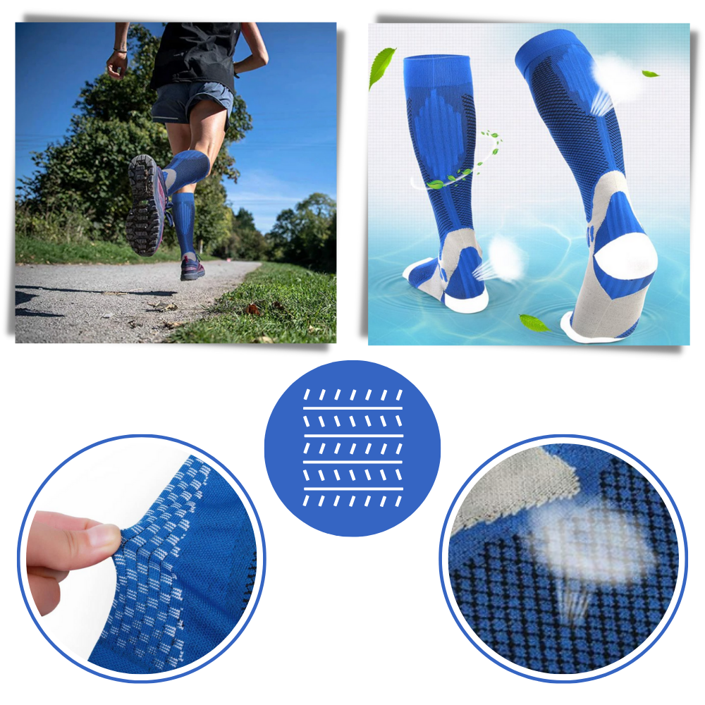 Comfortable Compression Socks for Improved Circulation and Style