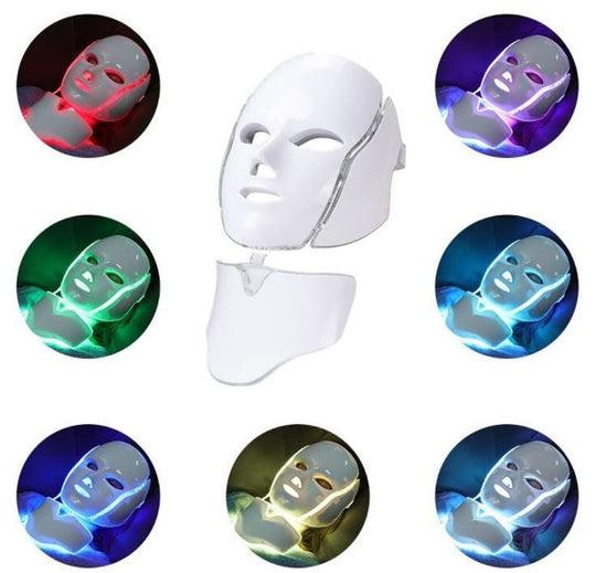 Radiant Glow LED Light Therapy Facial Mask for Skin Rejuvenation