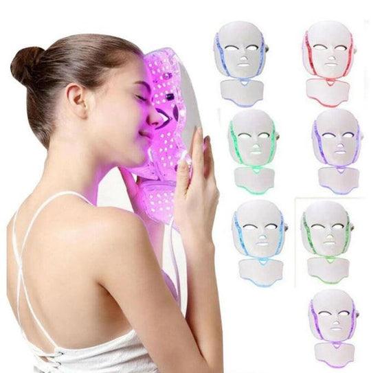 Radiant Glow LED Light Therapy Facial Mask for Skin Rejuvenation