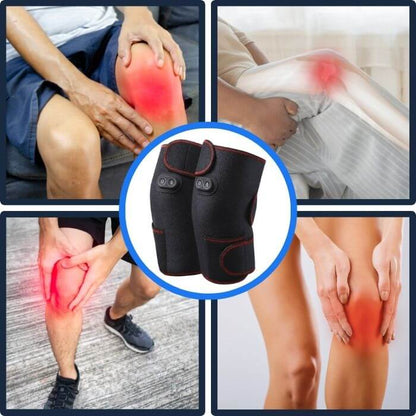 Heated Knee Wrap Massager for Pain Relief and Comfort