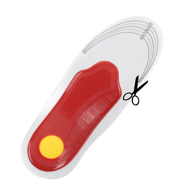 Supportive Insoles for Flat Feet Relief and Comfort