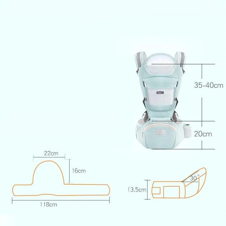 Ergonomic Baby Hipseat Carrier for Comfortable Parenting Adventures