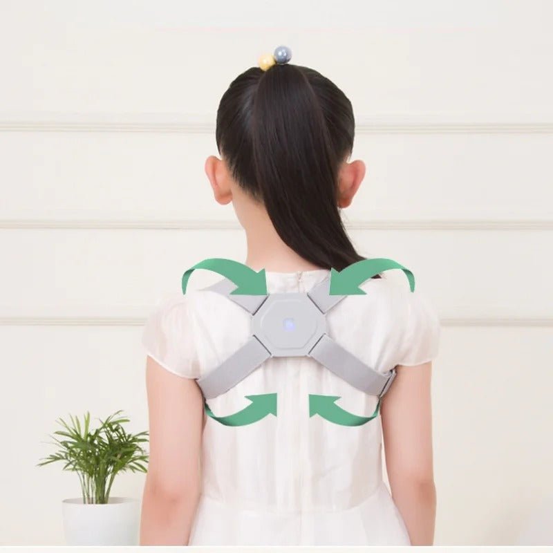 Intelligent Vibrating Posture Trainer: Adjustable Back Brace Reminder