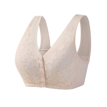 Comfortable Wireless Bras With Front Closure For Detoxification