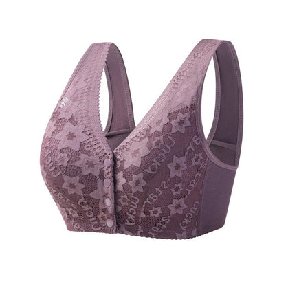 Comfortable Wireless Bras With Front Closure For Detoxification