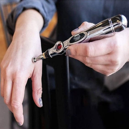 Laser Acupuncture Pen: Needleless Electric Therapy for Pain Relief