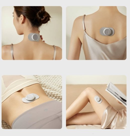 Rechargeable Pulse Massager - Portable Pain Relief Device