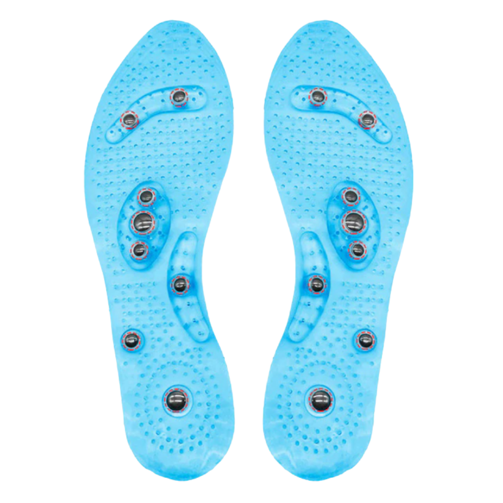 Magnetic Acupressure Insoles for Enhanced Foot Comfort and Relief