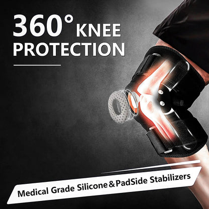 Knee Stabilizer With Hinged Support For Effective Pain Relief