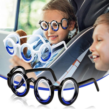 Motion Sickness Relief Glasses - Lightweight and Foldable Design