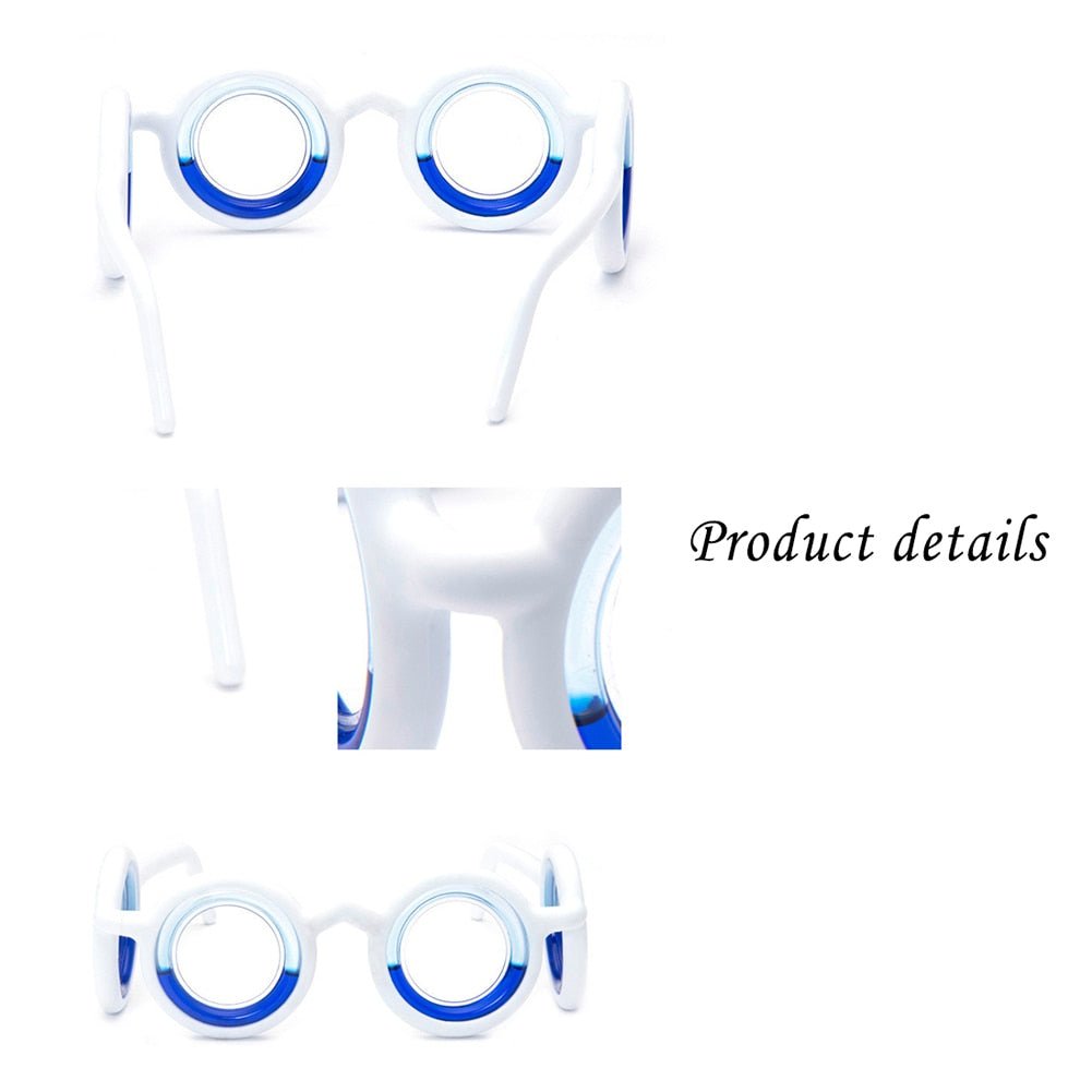 Motion Sickness Relief Glasses - Lightweight and Foldable Design