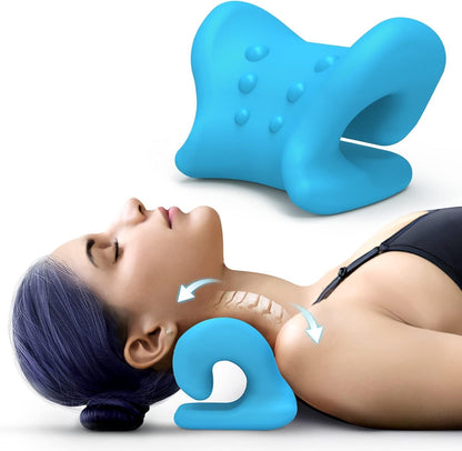 Neck Cloud Massage Pillow: Ergonomic Cervical Traction for Relaxation