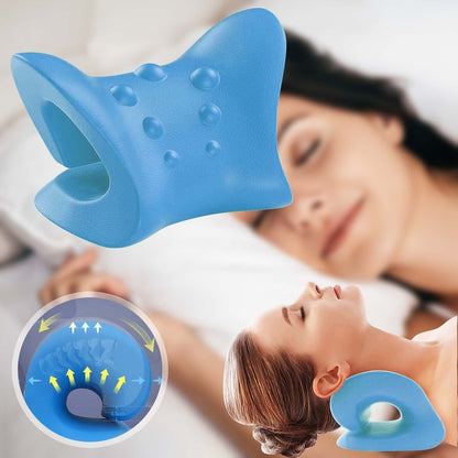 Neck Cloud Massage Pillow: Ergonomic Cervical Traction for Relaxation