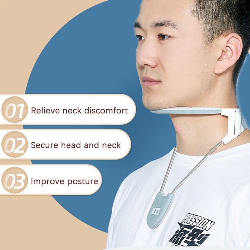 Neck Pain Relief Brace - Lightweight Support for Discreet Comfort