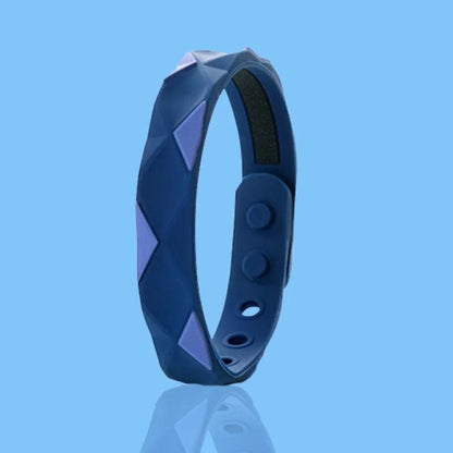 Negative Ion Bracelet: Waterproof Silicone Anti-Fatigue Lovers Band