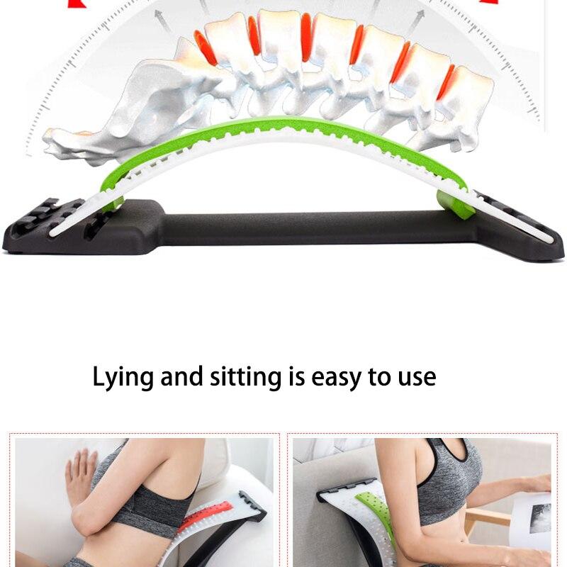 Multi-Level Back Stretcher For Pain Relief And Posture Support