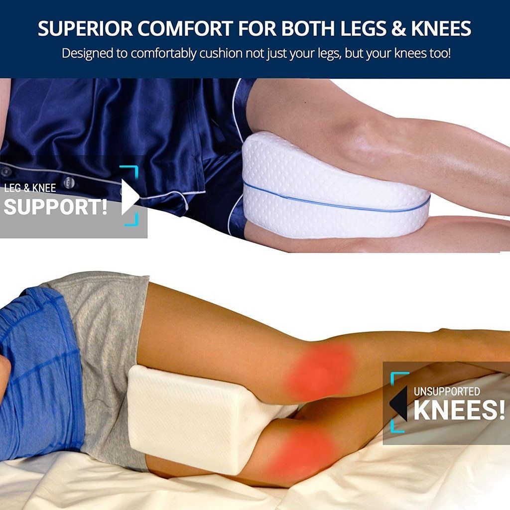 Orthopedic Leg Pillow For Comfort And Supportive Sleep