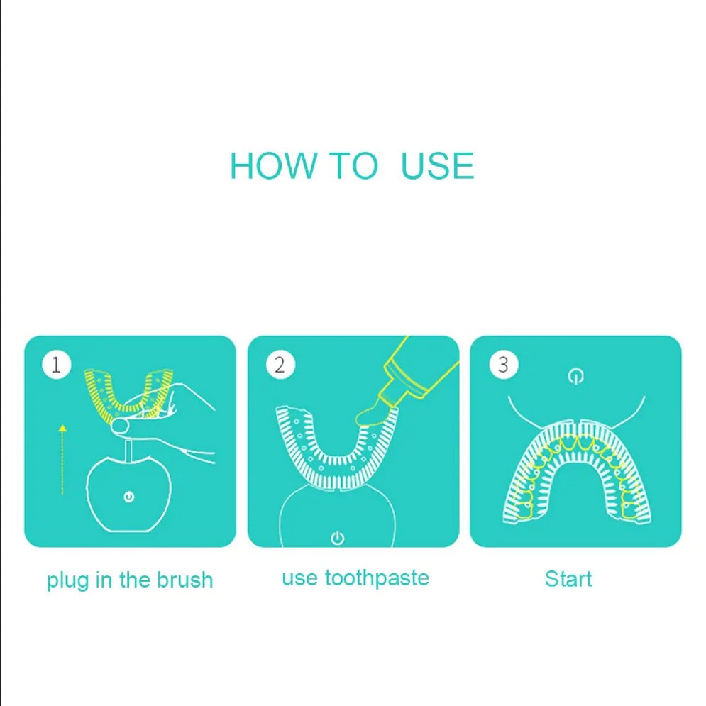 Hands-Free Automatic Toothbrush For Effortless Oral Care