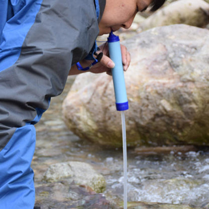 Portable Straw Water Purifier for Outdoor Adventures