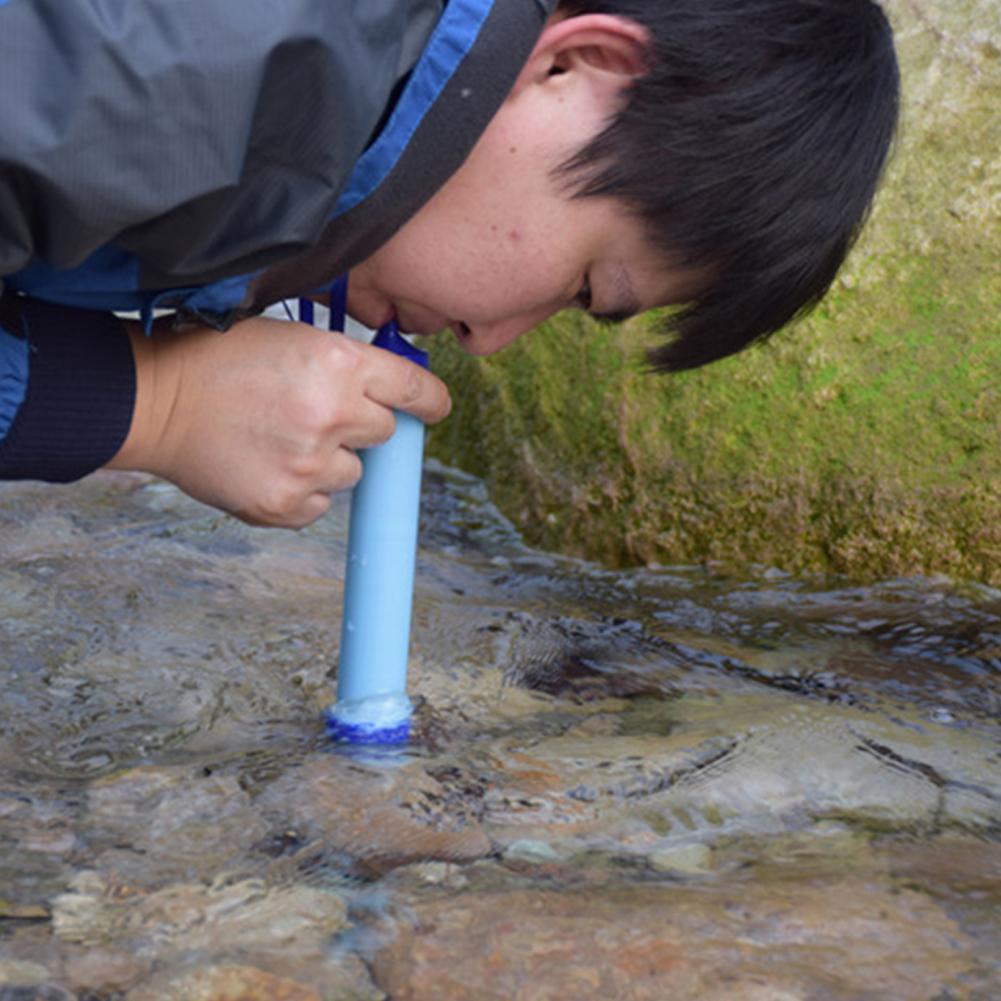 Portable Straw Water Purifier for Outdoor Adventures