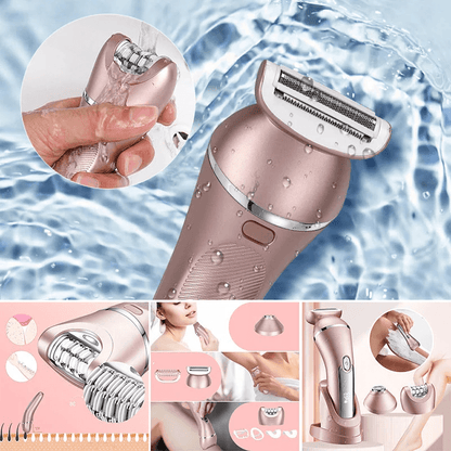 Elegant 3-in-1 Waterproof Electric Shaver Designed For Women