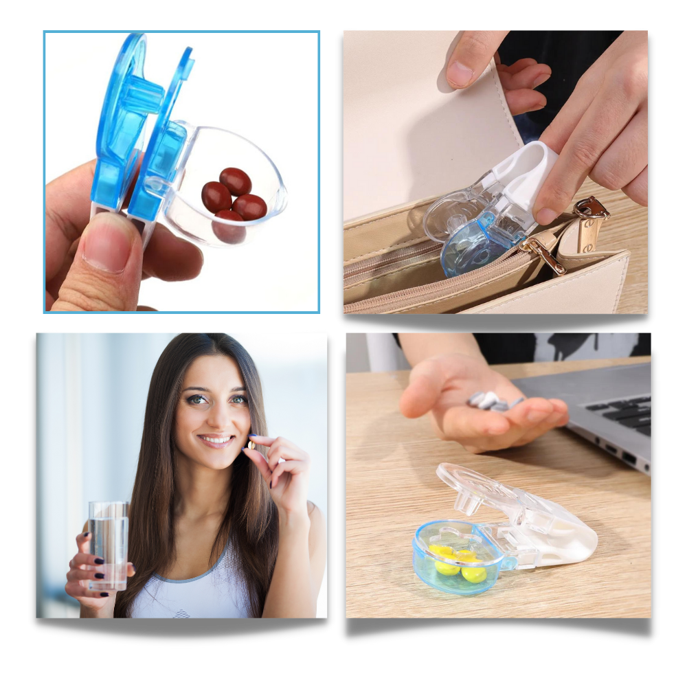 EasyDose: Convenient Portable Pill Organizer for On-the-Go Use