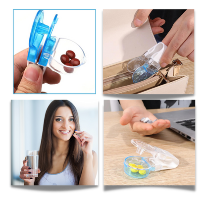 EasyDose: Convenient Portable Pill Organizer for On-the-Go Use