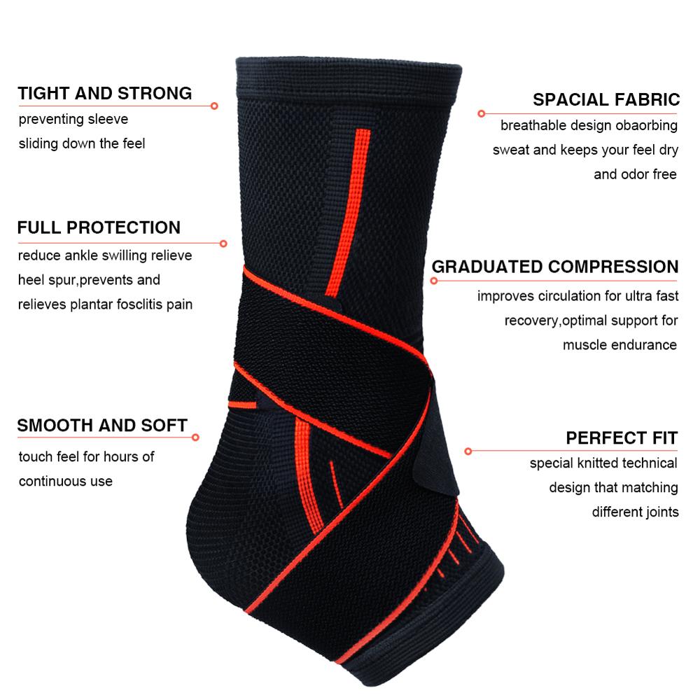 Ankle Support Brace for Running and Sports Recovery