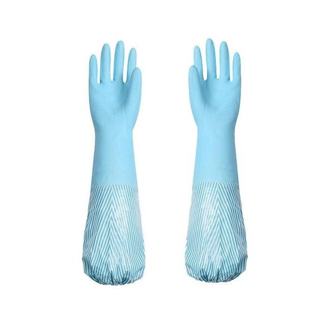 Magic Scrubber Gloves for Effortless Dishwashing and Cleaning