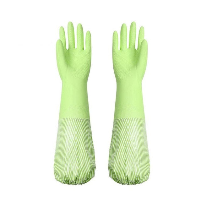 Magic Scrubber Gloves for Effortless Dishwashing and Cleaning