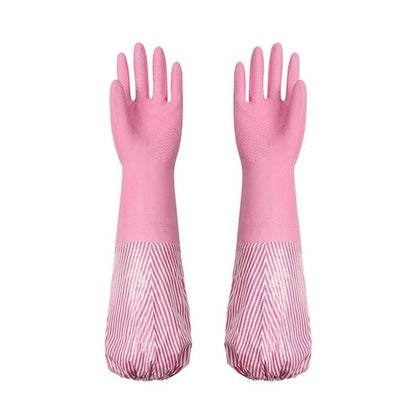 Magic Scrubber Gloves for Effortless Dishwashing and Cleaning